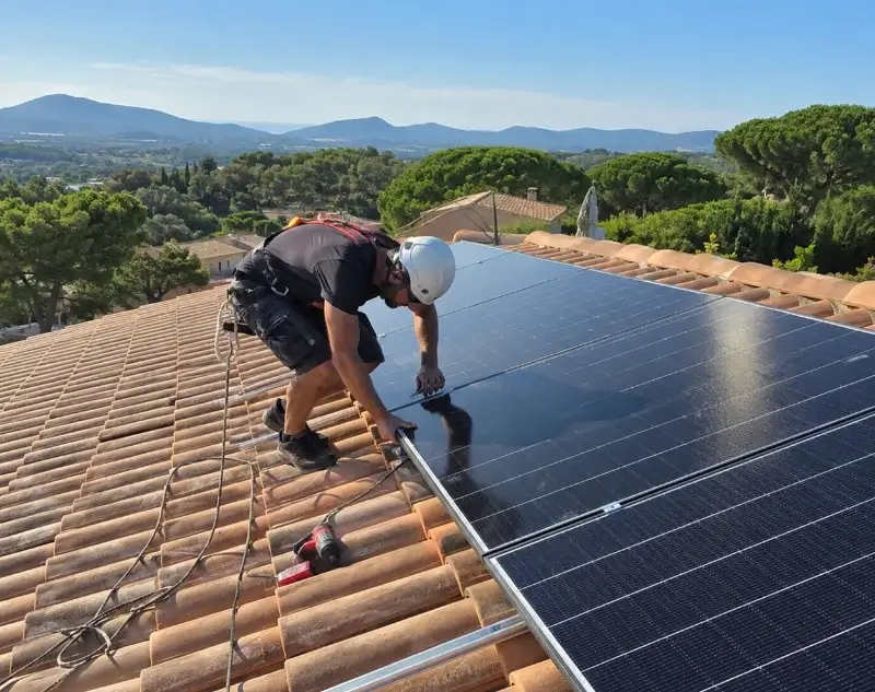 Installateur panneaux solaires Baillargues — pose photovoltaïque sur toiture