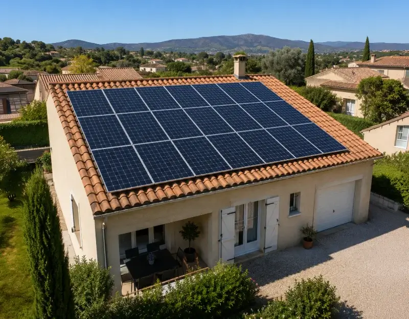 Prime à l'autoconsommation panneaux solaires Baillargues — aide financière de l'État